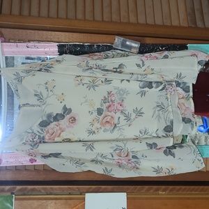 Haute Monde flowy floral blouse.